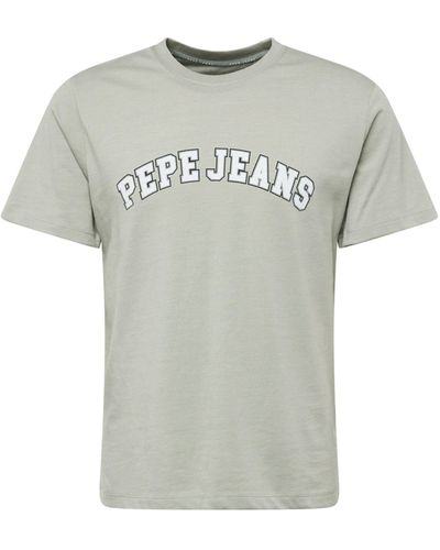 Pepe Jeans T-Shirt CLEMENT (1-tlg) - Grau