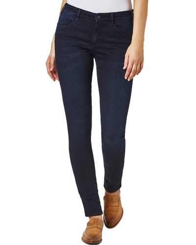 Paddock's Slim-fit-Jeans Lucy Jeanshose mit Stretch - Blau