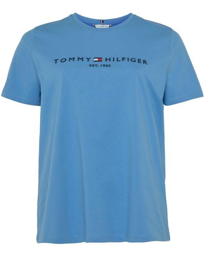 Tommy Hilfiger Curve T-Shirt CRV REG C-NK SIGNATURE TEE SS Große Größen in  Pink | Lyst DE