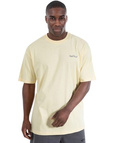 Smilodox T-Shirt Malin Oversize, 100% Baumwolle - Natur