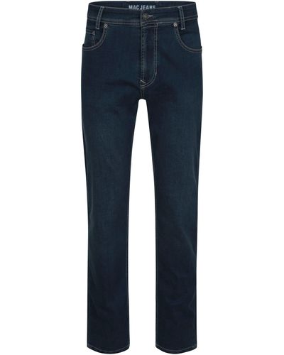 M·a·c 5-Pocket-Jeans ARNE PIPE dark indigo authentic was 0518-03-1792 H629 - Blau