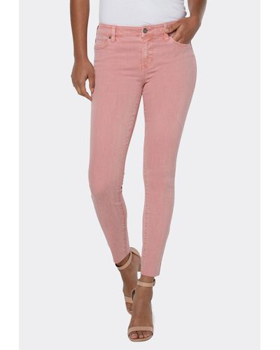 Liverpool Jeans Company Jeans Abby Ankle Skinny Stretchy und komfortabel - Pink