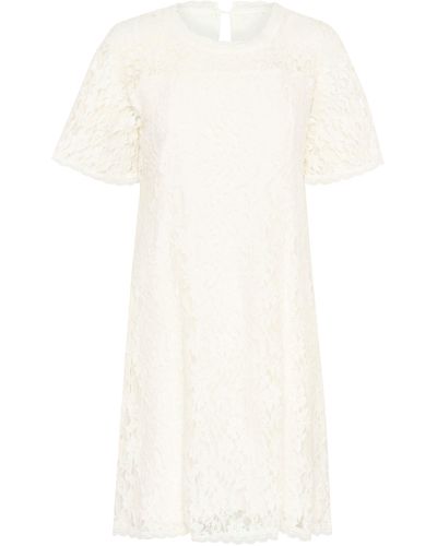 Cream Strickkleid Kleid CRKit - Weiß