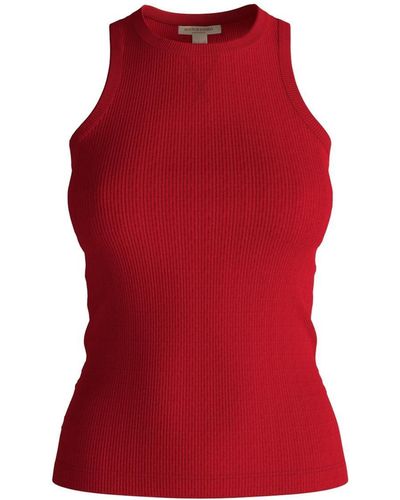 Scotch & Soda T-Shirt Cotton in conversion racer tank, Amp Red - Rot