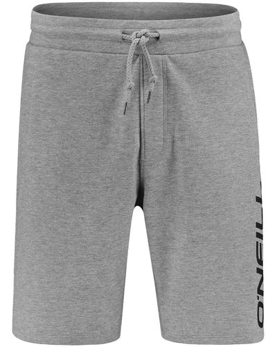 O'neill Sportswear Shorts Sweatpants mit Kordelzug - Grau