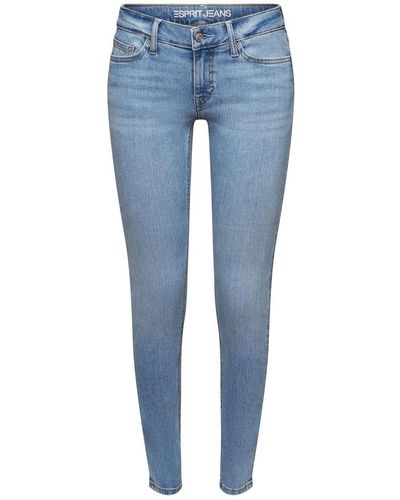Esprit Slim-fit-Jeans - Blau