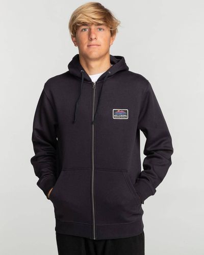 Billabong Kapuzenpullover A/Div Walled - Blau