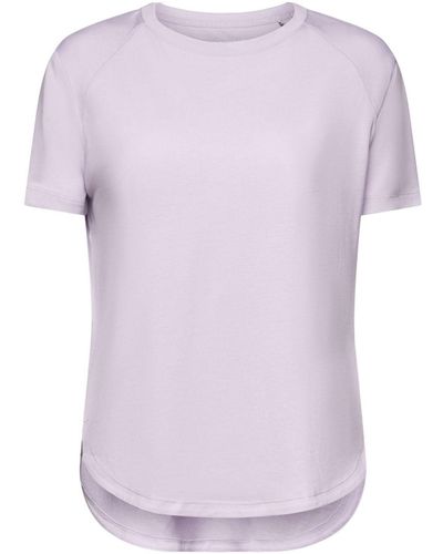 Esprit Sports Kurzärmliges Active T-Shirt (1-tlg) - Lila