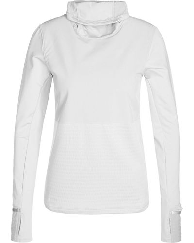 Under Armour ® Trainingspullover Qualifier Cold Funnel Longsleeve - Weiß