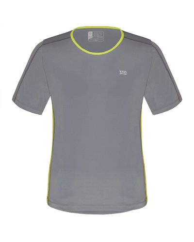 Tao Comme Des Garçons Laufshirt Lauftop Running Shirt (1-tlg) - Grau