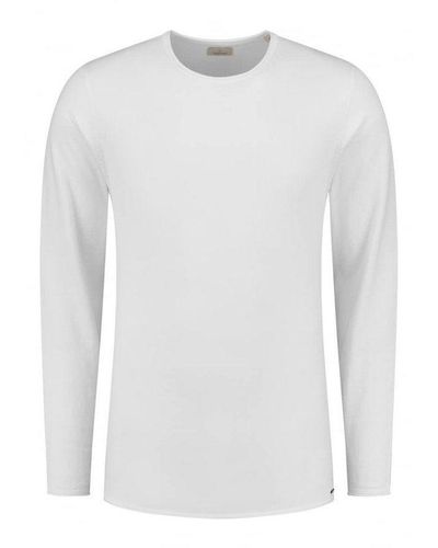 Dstrezzed Poloshirt uni (1-tlg) - Weiß