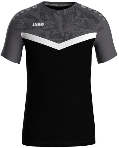 JAKÒ Kurzarmshirt T-Shirt Iconic schwarz/anthrazit