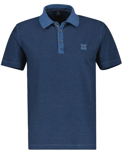 Lerros Gestreiftes Poloshirt - Blau