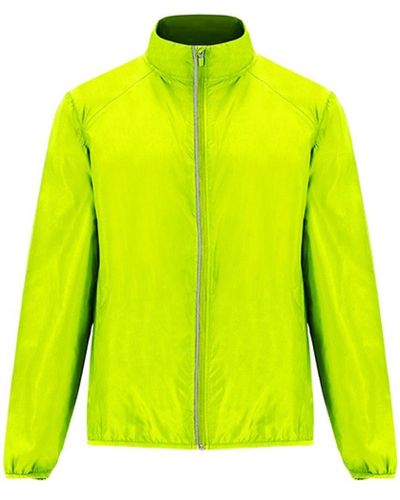 Roly Outdoorjacke Jacke Glasgow Windjacket - Grün