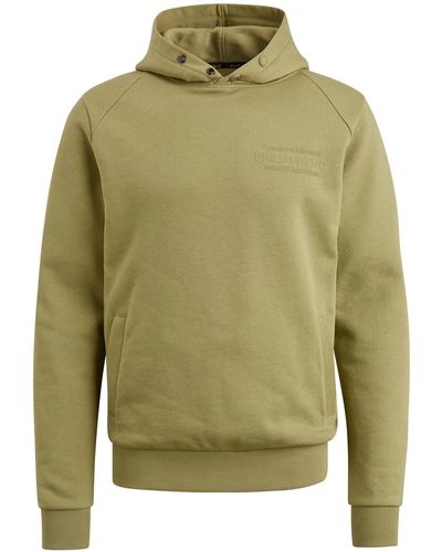 PME LEGEND Strickpullover Hooded soft dry terry - Grün