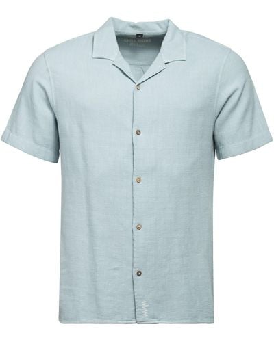 CHILLAZ Kurzarmhemd M Lemmy Short Sleeve Shirt - Blau