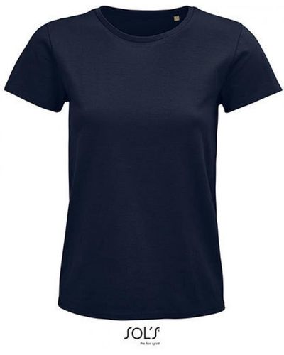 Sol's Rundhalsshirt , Pioneer Women T-Shirt, Jersey 175 - Blau