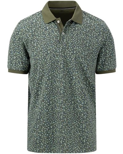Fynch-Hatton Poloshirt - Grün