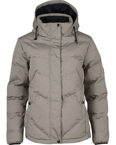 High Colorado Steppjacke OANA-L, Ladies' jacket, padded,bei (1-St) - Grau
