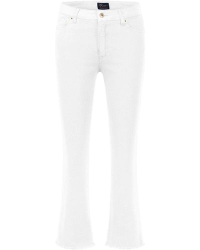 RAFFAELLO ROSSI 5-Pocket- 6/8-Jeans Vic - Weiß