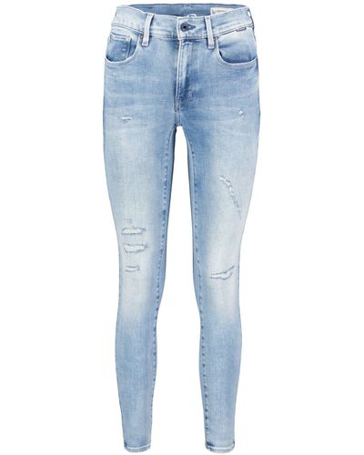 G-Star RAW 5-Pocket- Jeans 3301 Skinny Fit (1-tlg) - Blau