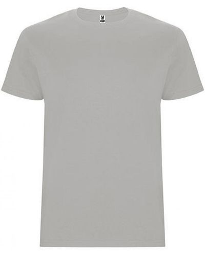Roly Rundhalsshirt Stafford T-Shirt - Grau