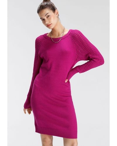 Damen-Kleider von Tamaris in Pink | Lyst DE
