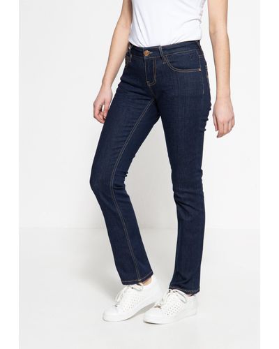 ATT Jeans ATT Straight-Jeans Stella Wonder Stretch - Blau