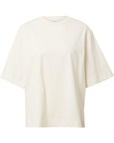 Minimum T-Shirt Lydias (1-tlg) Plain/ohne Details - Weiß