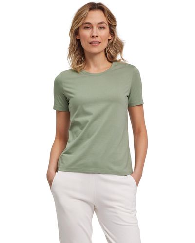 FALKE T-Shirt aus reiner Baumwolle - Grün