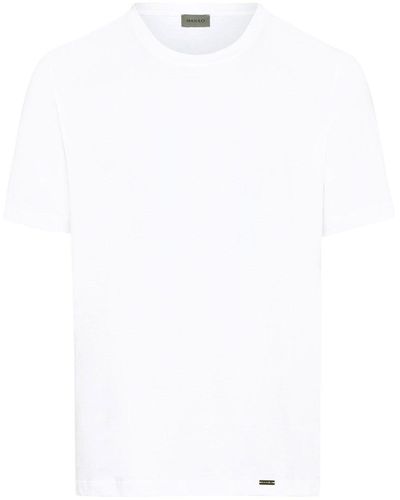 Hanro T-Shirt Living Shirts (1-tlg) - Weiß