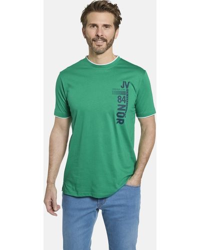 Jan Vanderstorm T-Shirt FLEMMING - Grün