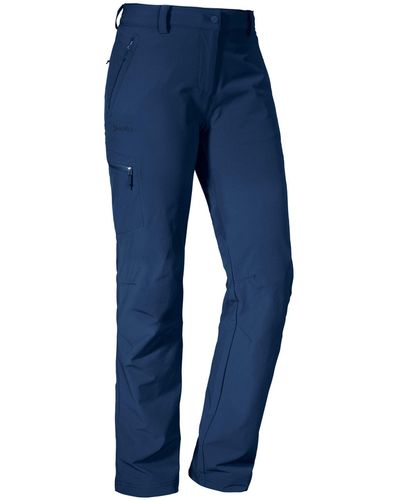 Schoeffel Trekkinghose Pants Ascona dress blues - Blau