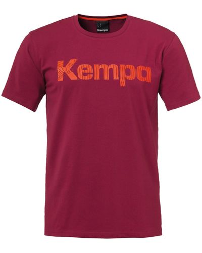 Uhlsport Kempa Graphic T-Shirt default - Rot