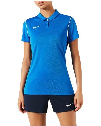 Nike Park 20 Poloshirt default - Blau
