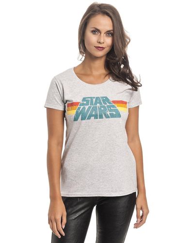 Star Wars T-Shirt Vintage 77 - Weiß