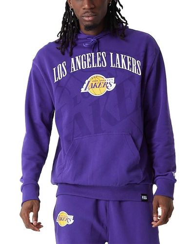 KTZ Hoodie NBA LA Lakers (1-tlg) Kängurutasche - Lila