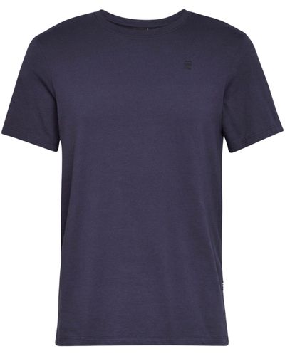 G-Star RAW Basic T-Shirt mit Rundhalsausschnitt (1-tlg) - Blau