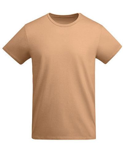 Roly Rundhalsshirt T-Shirt Breda S bis 3XL - Natur