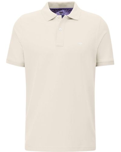 Fynch-Hatton Poloshirt - Weiß