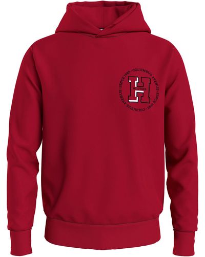 Tommy Hilfiger Tommy Hoodie HILFIGER H ROUNDEL HOODY - Rot