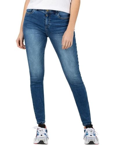 Timezone Skinny-fit-Jeans TIGHT ALEENATZ WOMANSHAPE mit Stretch - Blau