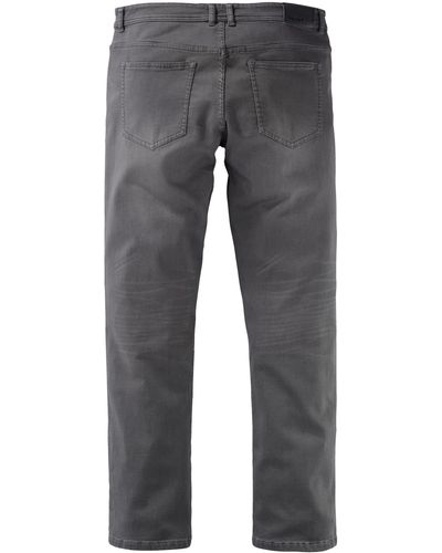 Men Plus 5-Pocket- Jeans Spezialschnitt - Grau