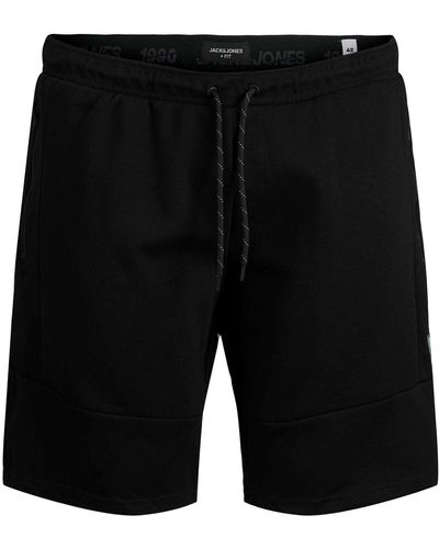 Jack & Jones & Shorts Große Größen Sweatshorts schwarz JPSTAIR