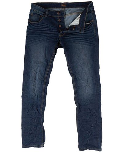 Solid Slim-fit-Jeans 6166707 mit Stretch-Anteil - Blau