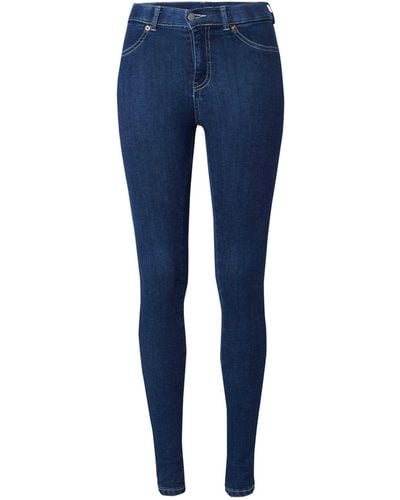 Dr. Denim Skinny-fit-Jeans Plenty (1-tlg) Weiteres Detail - Blau