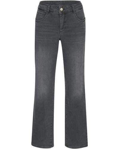 M·a·c Stretch-Jeans GRACIA commercial grey wash 5381-90-0380 D933 - Grau
