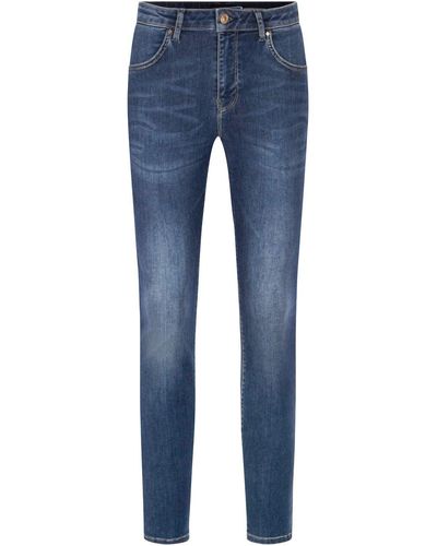 RAFFAELLO ROSSI 5-Pocket- Skinny Jeans Amal - Blau