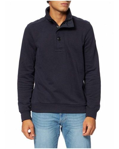 Pierre Cardin Sweatshirt marineblau (1-tlg)