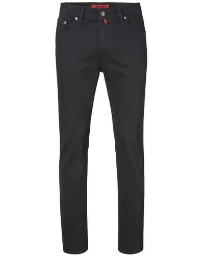 Pierre Cardin 5-Pocket-Jeans DIJON black star 3880 122.05 Konfektionsgröße/Übergrößen - Blau